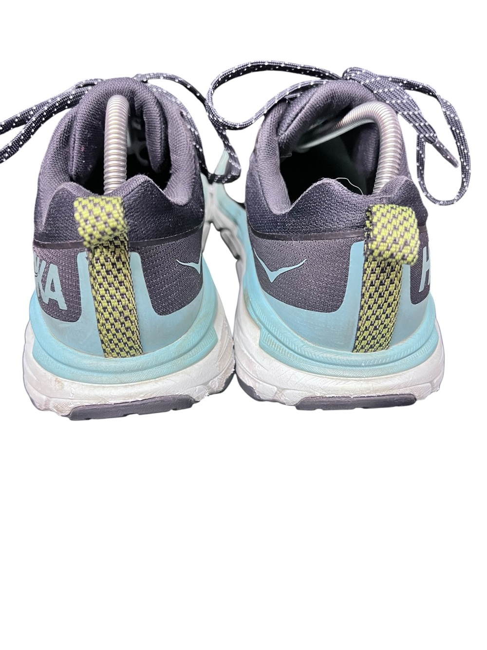 Hoka challenger ATR 6 Women size 10.5 B Black & Teal Athletic Sneakers - Picture 3 of 6